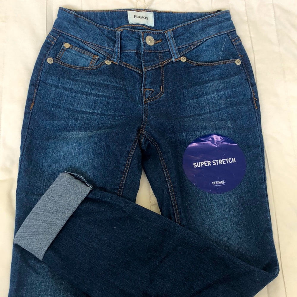 Hudson Mid-rise super stretch skinny Jean